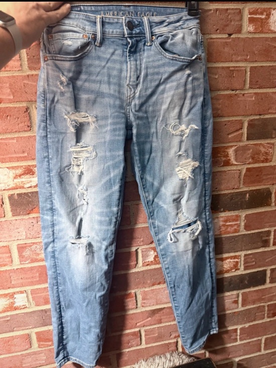 American Eagle Outfitters Other - American Eagle Outfitters Light Blue Distressed Men’s Jeans - size 28x30